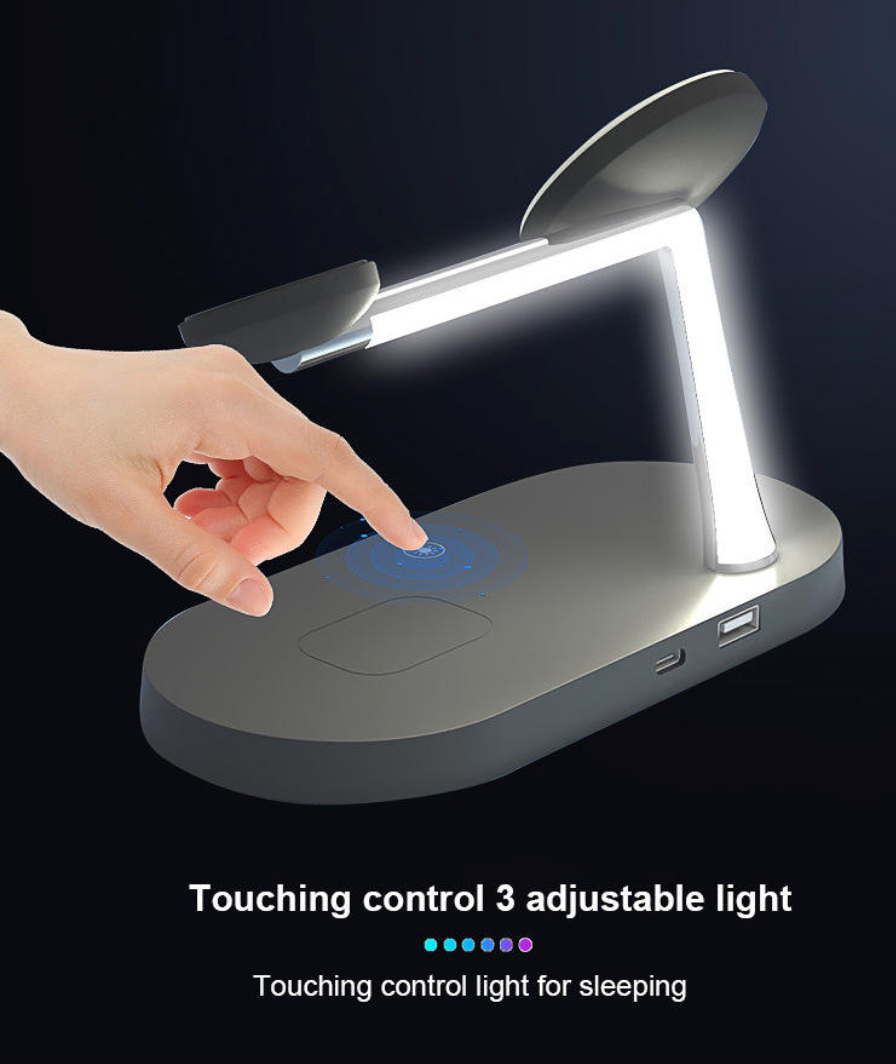 Magnetic 4-in-1 Wireless Charging Station