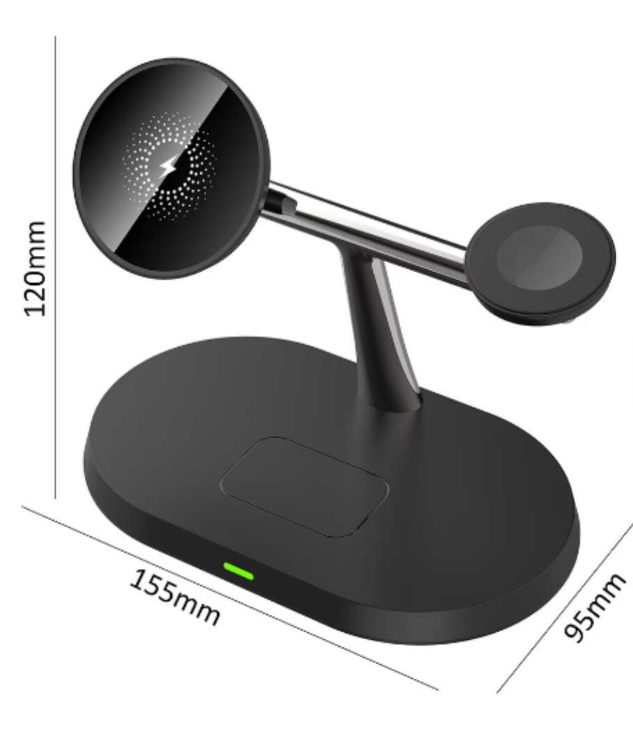 Smart 4-in-1 Magnetic Wireless Charger