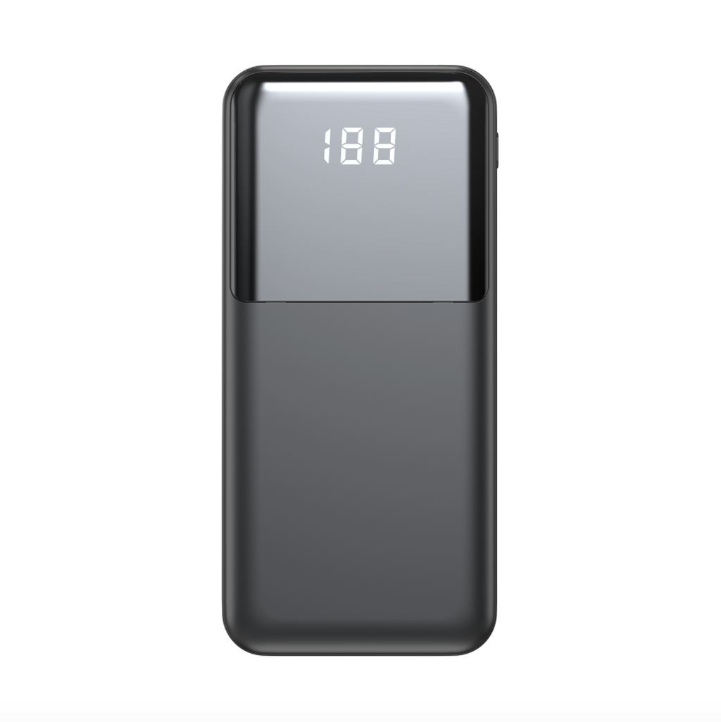 10,000mAh Power Bank with Built-in Cables