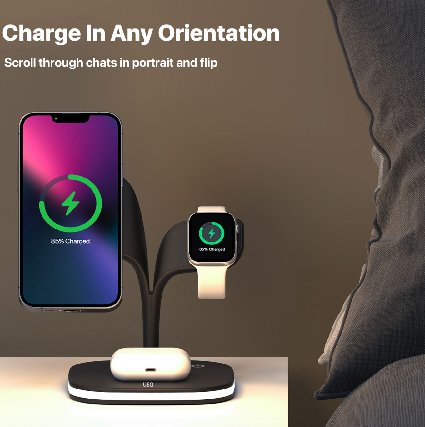 Magnetic 3-in-1 Wireless Charger