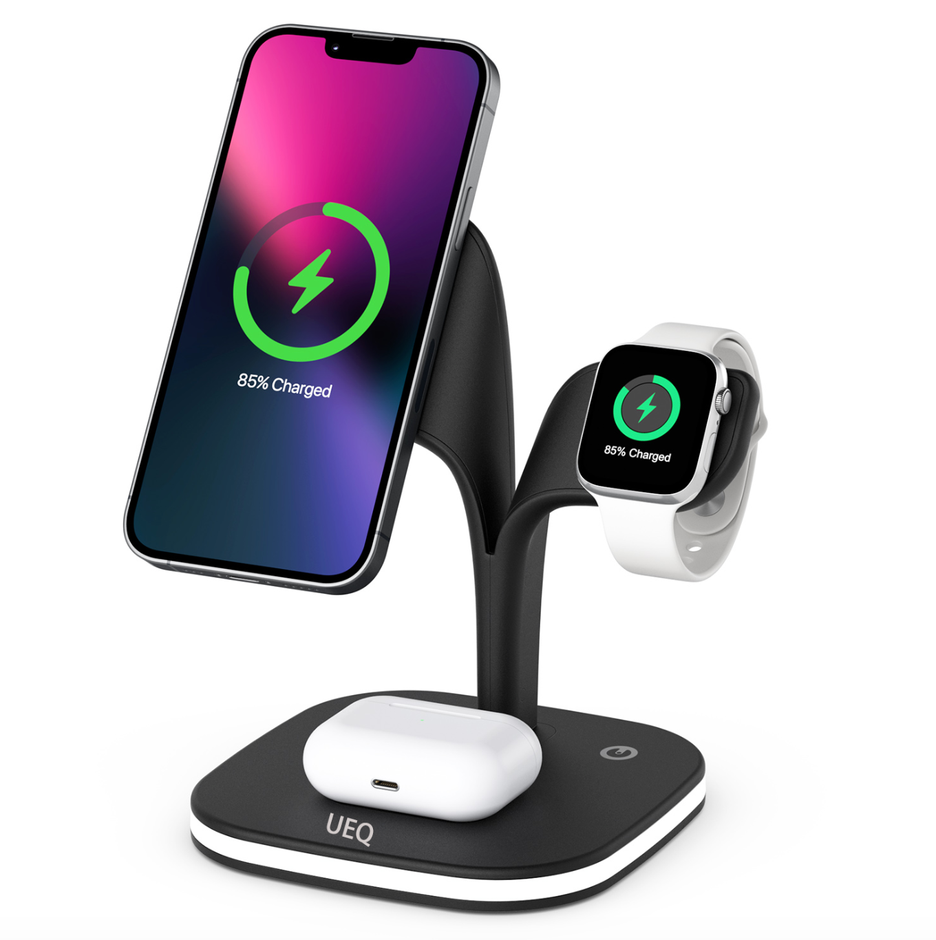 Magnetic 3-in-1 Wireless Charger