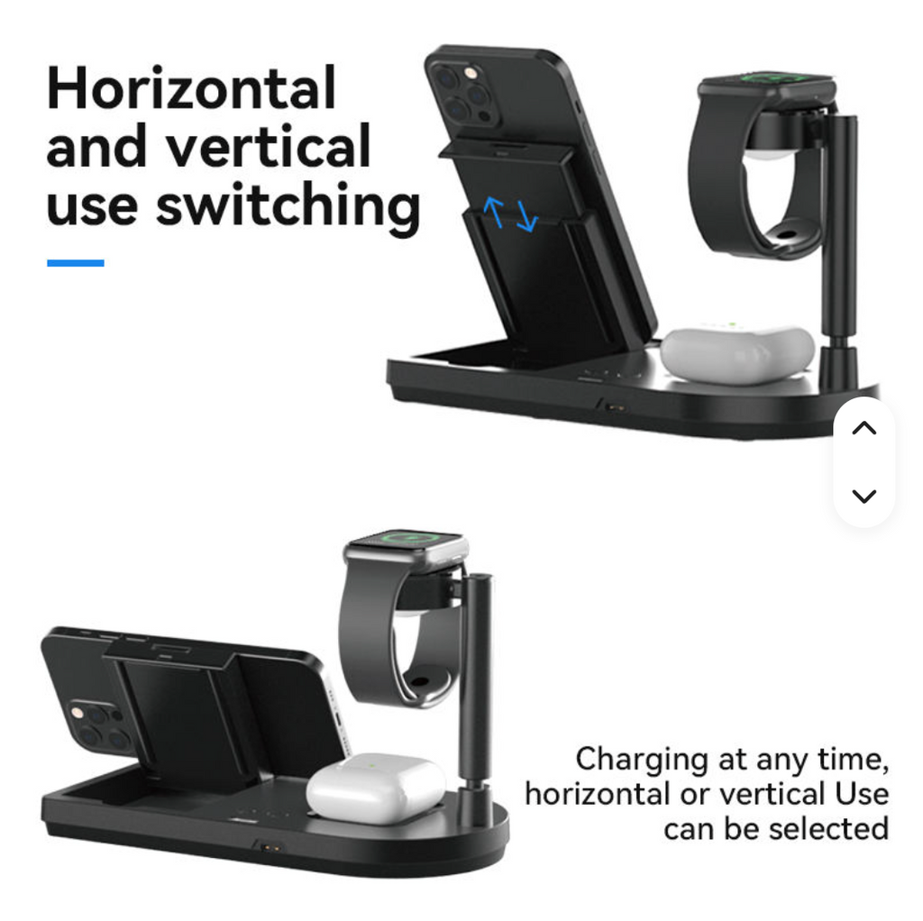 15W 3-in-1 Smart Wireless Charger