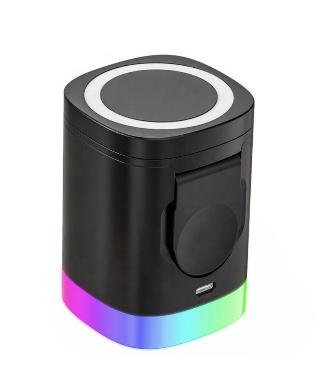 15W 3-in-1 Magnetic Wireless Charger with LED Night Light