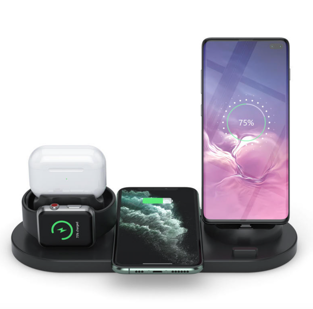 Fast Charging 4-in-1 Wireless Charger Dock