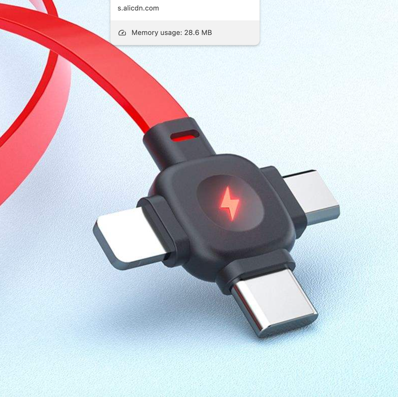 3-in-1 Retractable Fast Charging Cable