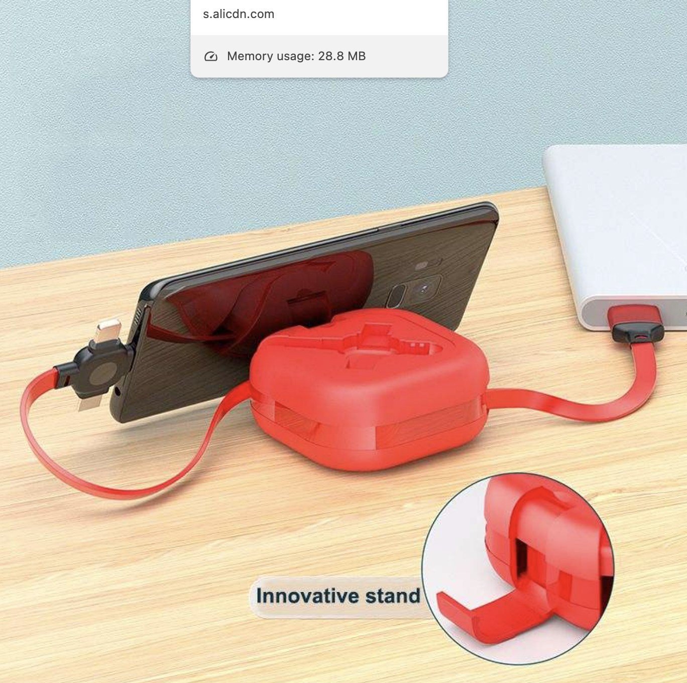 3-in-1 Retractable Fast Charging Cable