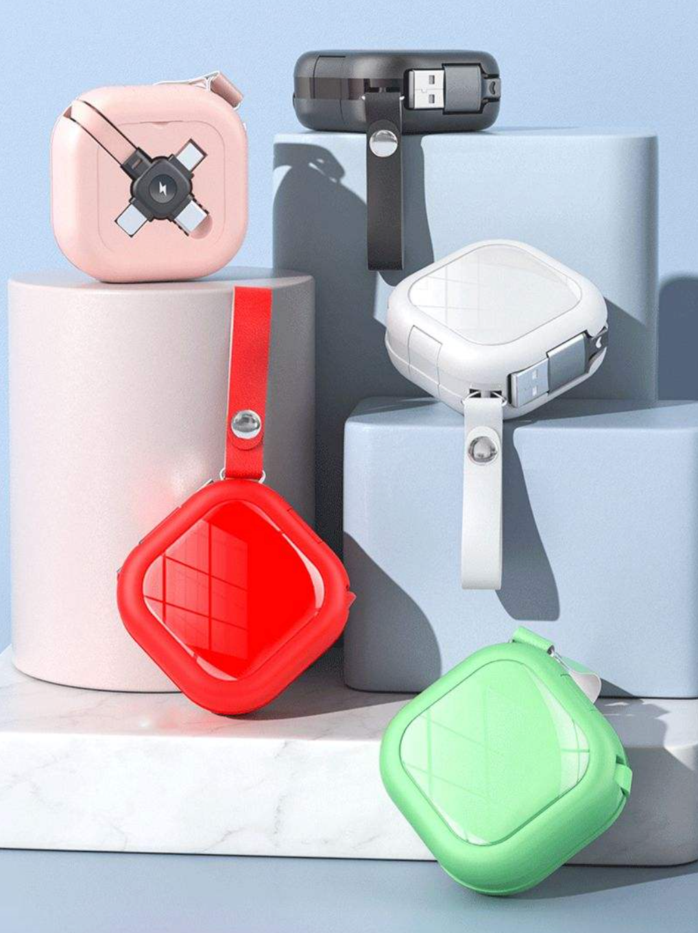 3-in-1 Retractable Fast Charging Cable